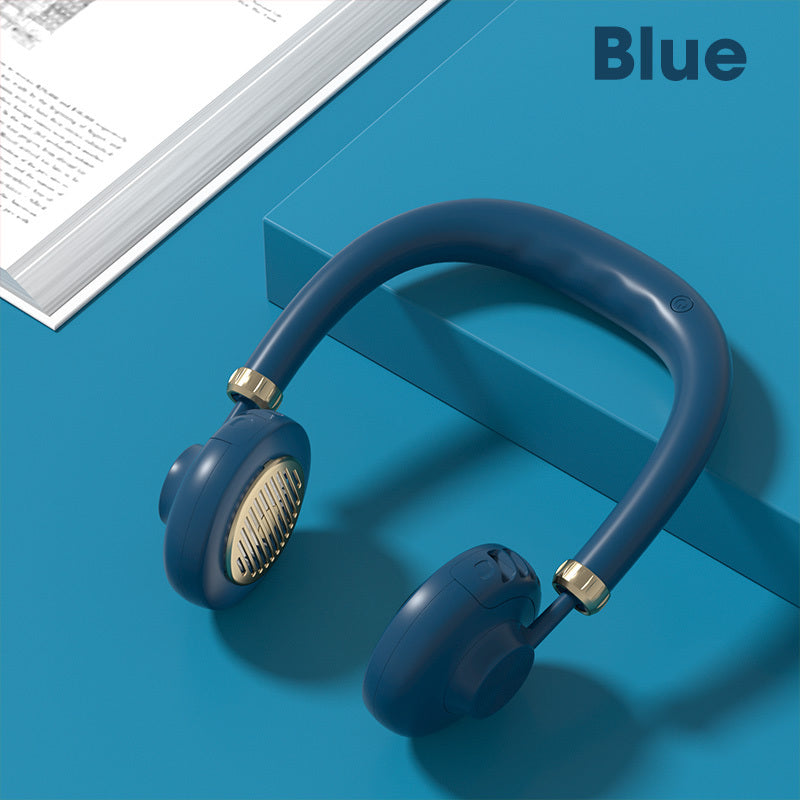 Bladeless Hanging Neck Fan | Portable Rechargeable Cooling Fan for Summer