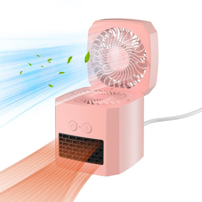 Dual Function Cooling & Heating Fan | 2-in-1 Portable Room Heater and Cooler for Home Use