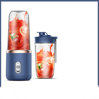 6-Blade Portable Blender | USB Rechargeable Mini Juicer Cup & Smoothie Maker