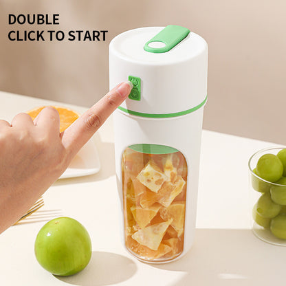Portable Electric Juicer Blender | USB Rechargeable Fruit Mixer & Smoothie Maker