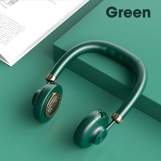 Bladeless Hanging Neck Fan | Portable Rechargeable Cooling Fan for Summer