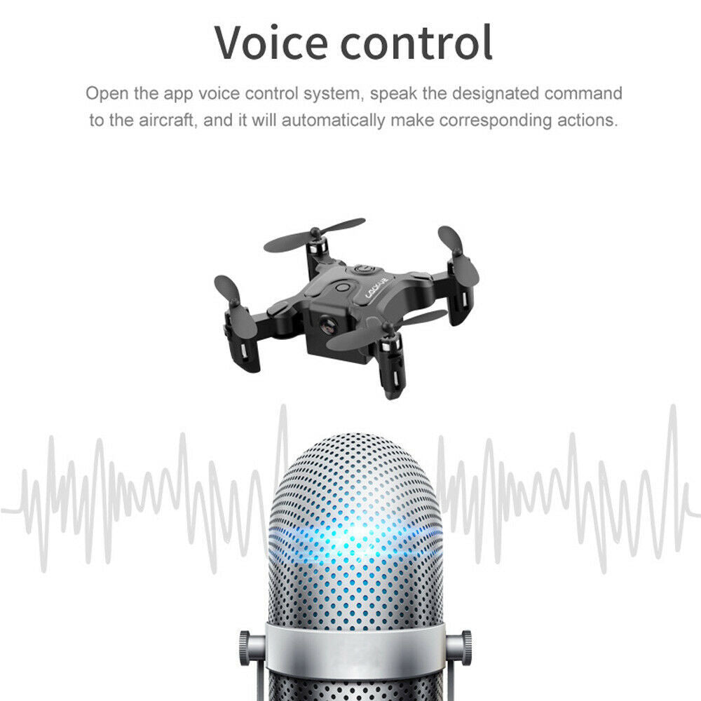 4DRC V2 Mini Drone with HD Camera | Foldable WiFi FPV Quadcopter for Selfie & Aerial Fun