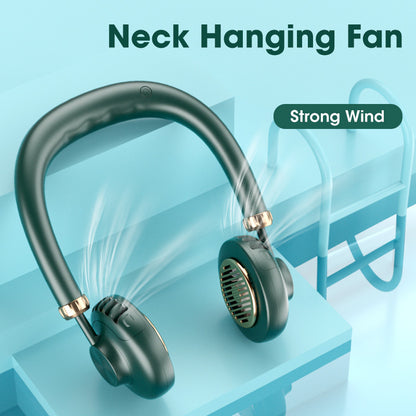 Bladeless Hanging Neck Fan | Portable Rechargeable Cooling Fan for Summer