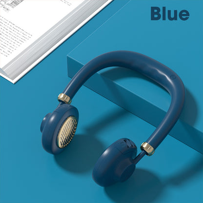 Bladeless Hanging Neck Fan | Portable Rechargeable Cooling Fan for Summer